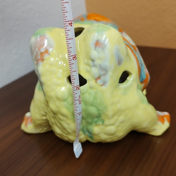 Vintage 1970's Frog Toad Soap Toothpaste Toothbrush Holder Retro Ceramic 🐸 - Picture 9 of 9